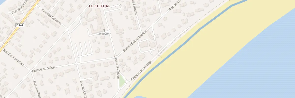 Plan du 65 Rue de Ste Marine à Île-Tudy