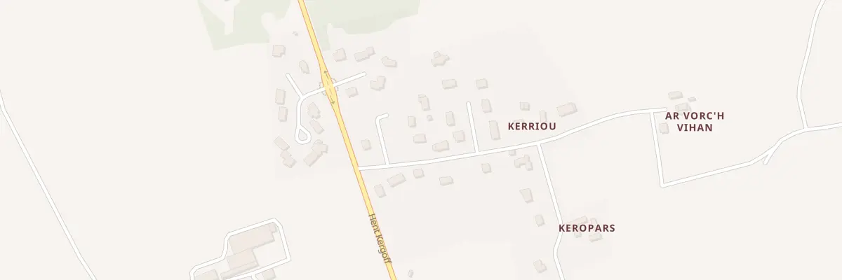 Plan du 3 Vc Hent Kerriou à Plomelin