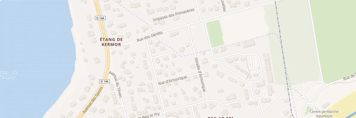 Plan du 1 Rue des Ajoncs à Île-Tudy