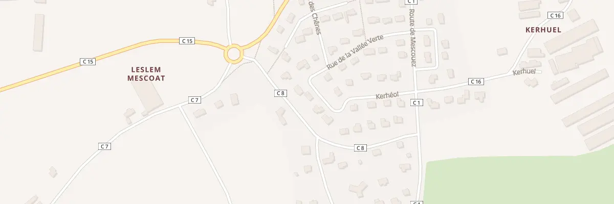 Plan du 17 Kerheol à Saint-Servais