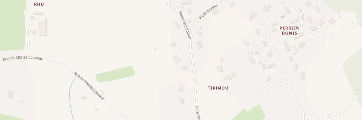 Plan du 12 Hent Tirinou à Combrit
