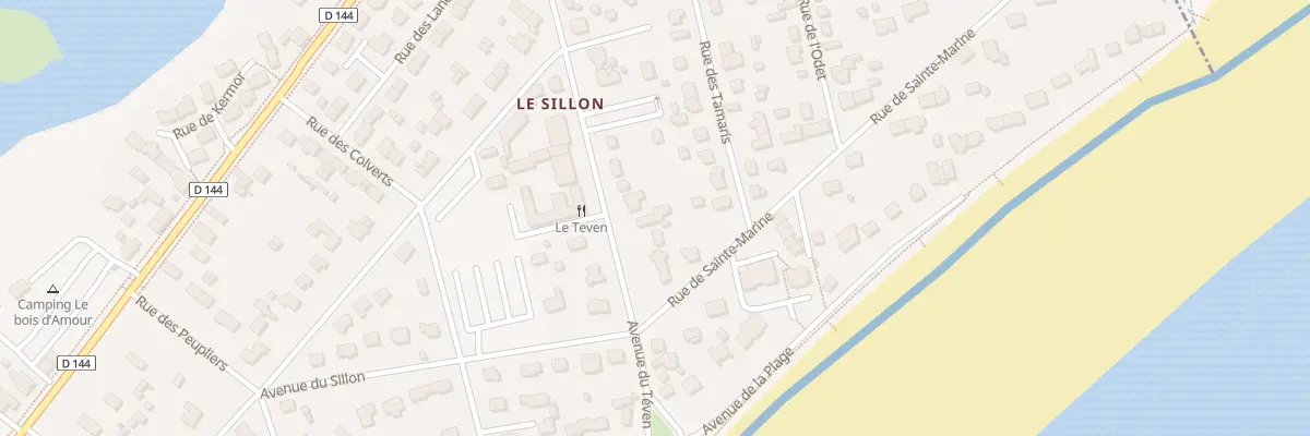 Plan du 37 Av du Téven à Île-Tudy