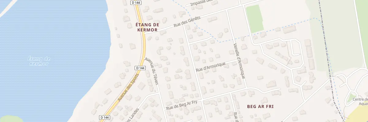 Plan du 6 Rue de Cornouaille à Île-Tudy