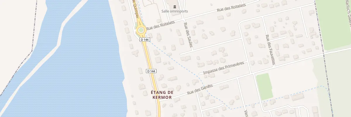 Plan du 8 Rue des Saules à Île-Tudy