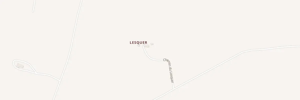 Plan du 120 Lesquer à Plougar