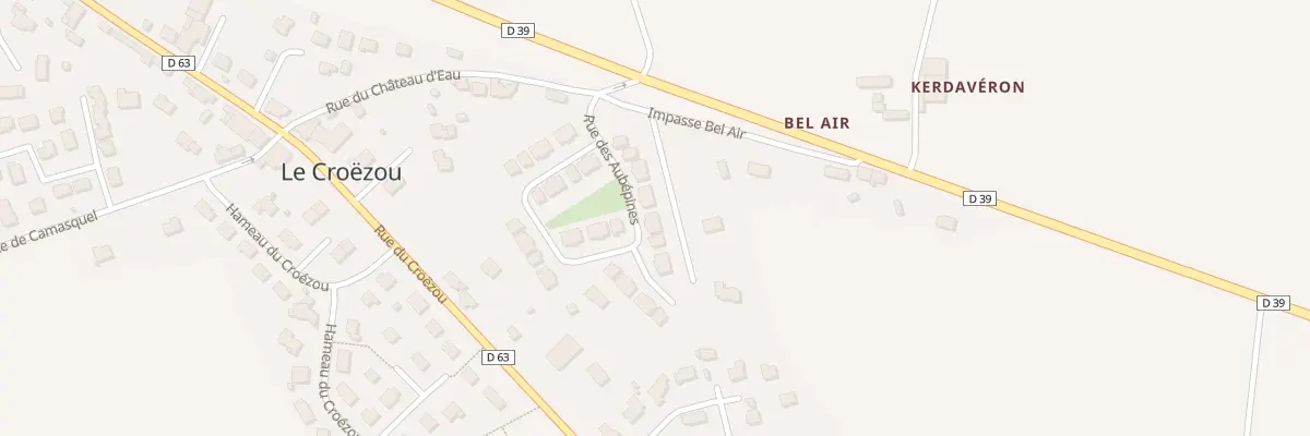 Plan du 45 Rue des Aubépines à Plogonnec