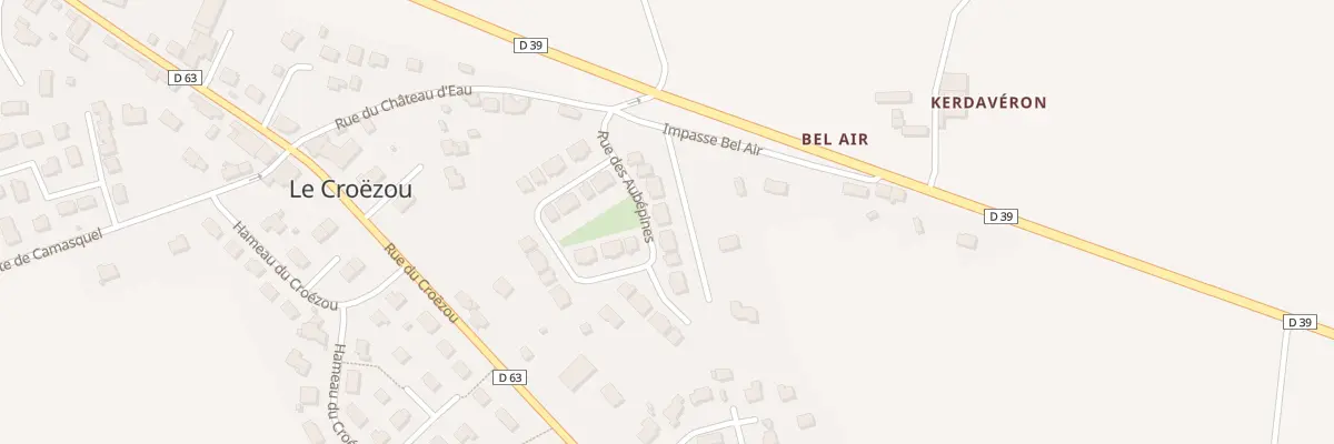 Plan du 47 Rue des Aubépines à Plogonnec