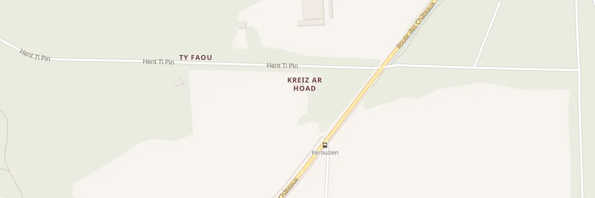 Plan du 5022 Kreiz Ar Hoad à Plomelin