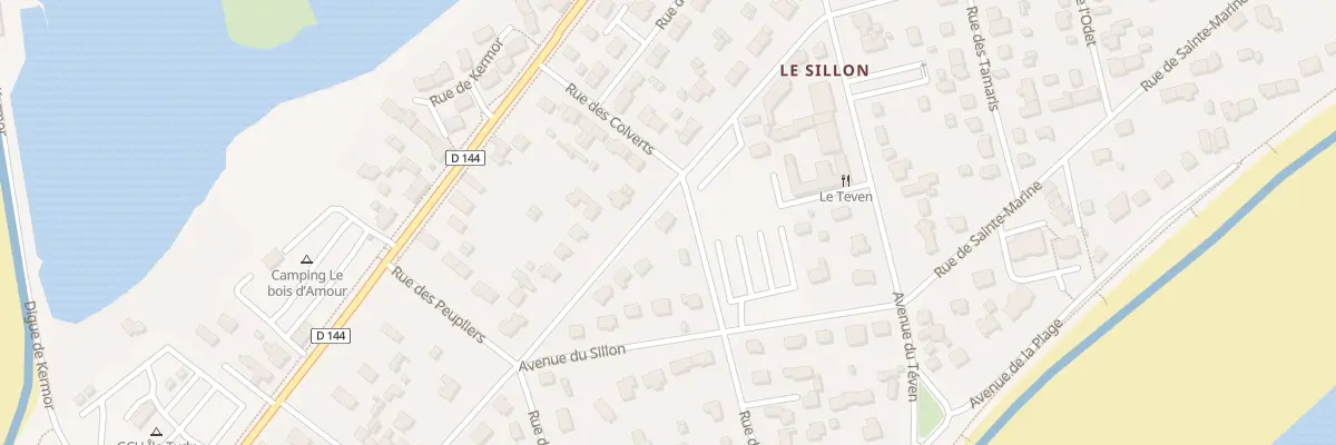 Plan du 7 Rue de la Prairie à Île-Tudy