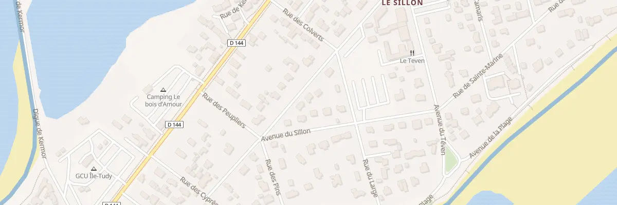 Plan du 11B Rue de la Prairie à Île-Tudy