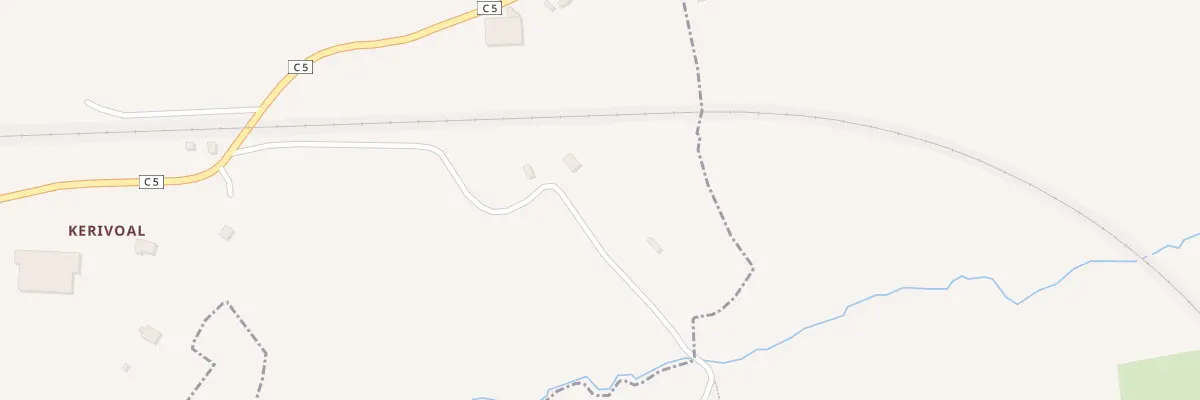 Plan du 3 Kerivoal Vian à Irvillac