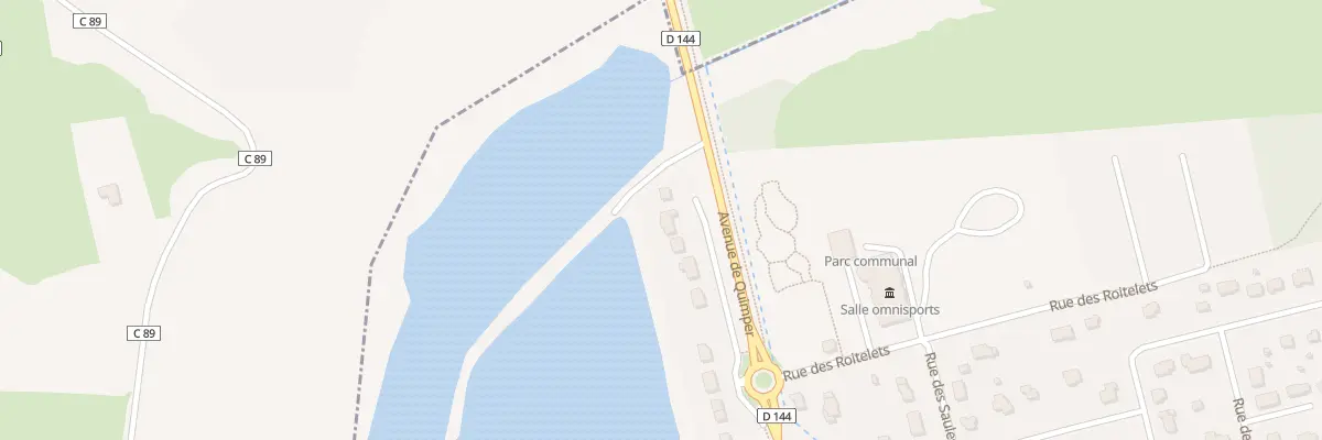 Plan du 2 Av de Quimper à Île-Tudy