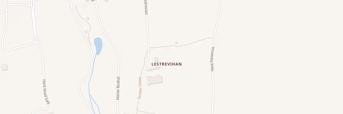 Plan du 515 Lestrivian à Plomelin