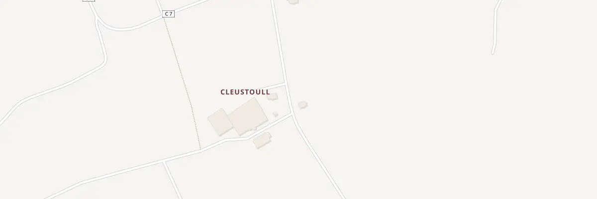 Plan du 2 Cleustoul à Ploudiry