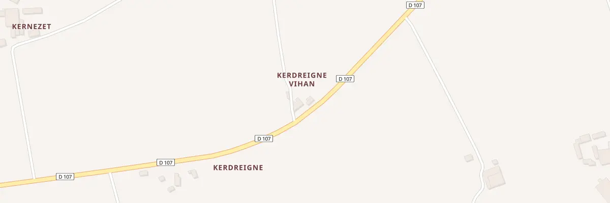 Plan du 5082 Kerdreigne à Cast