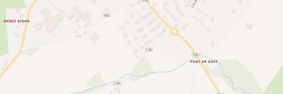 Plan du 31 Res Ar Rouziged à Dinéault