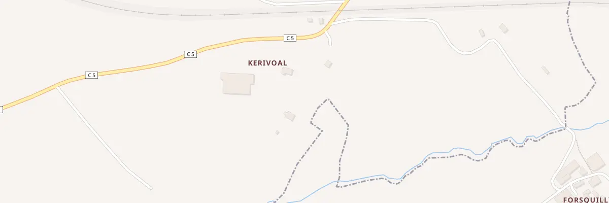 Plan du 4 Kerivoal Saint-Eloy PN 552 à Irvillac