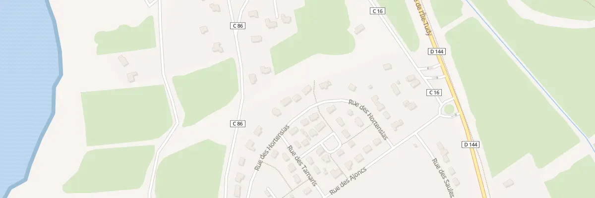 Plan du 17 Rue des Hortensias à Combrit