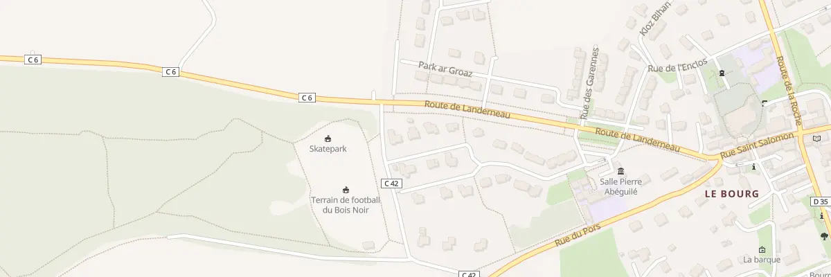 Plan du 22 Rue des Ormes à La Martyre