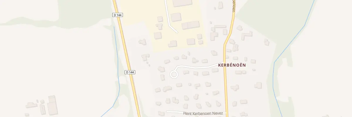 Plan du 9 Lot de Kerbenoen à Combrit