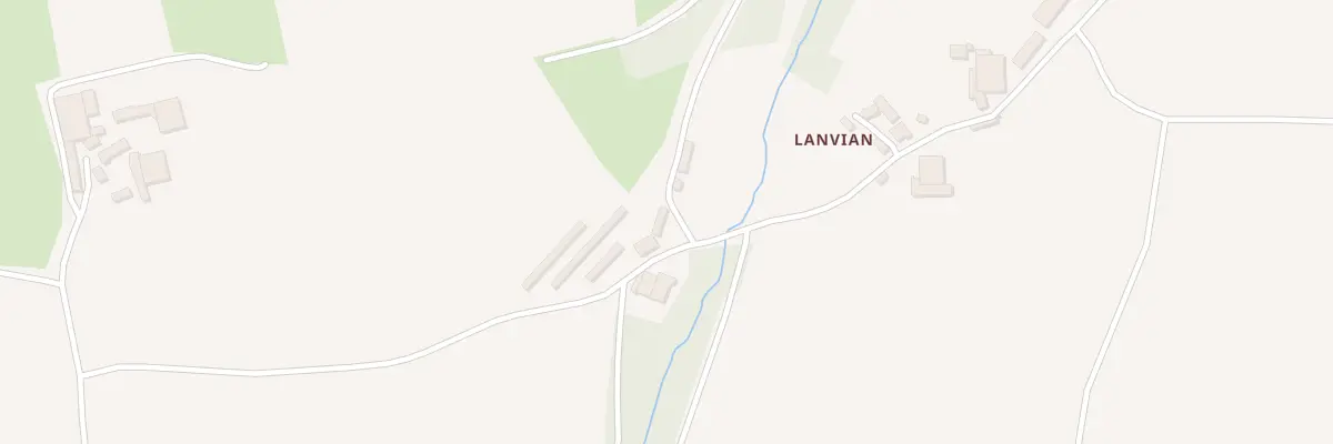 Plan du 429 Rte de Lanvian à Dinéault