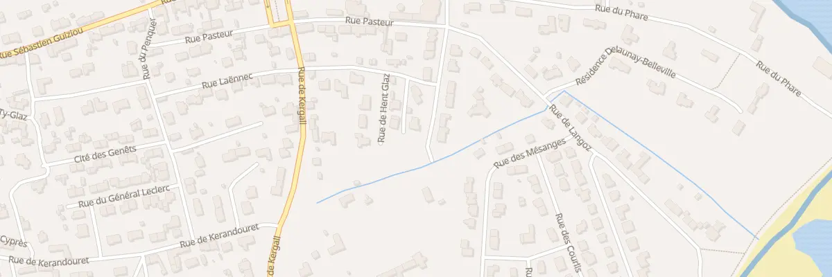Plan du 30 Rue de Hent Glaz à Loctudy