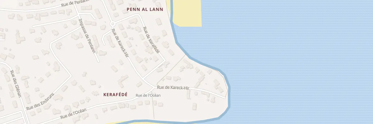 Plan du 17B Rue de Kareck Hir à Loctudy