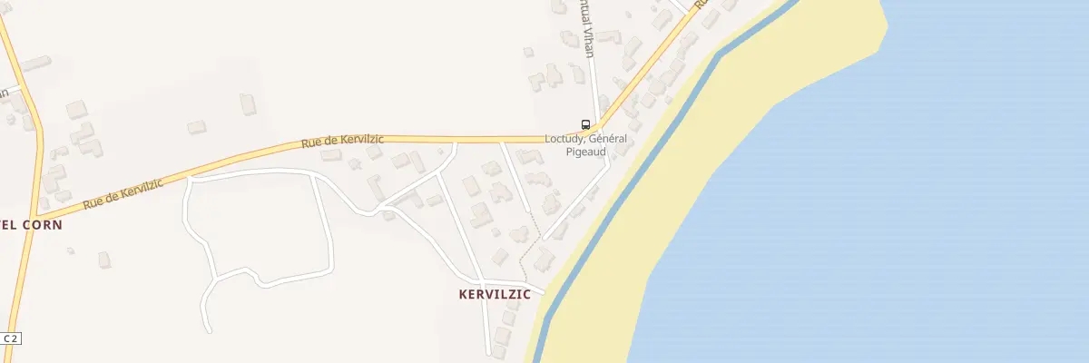 Plan du 3 Imp de Kervilzic à Loctudy