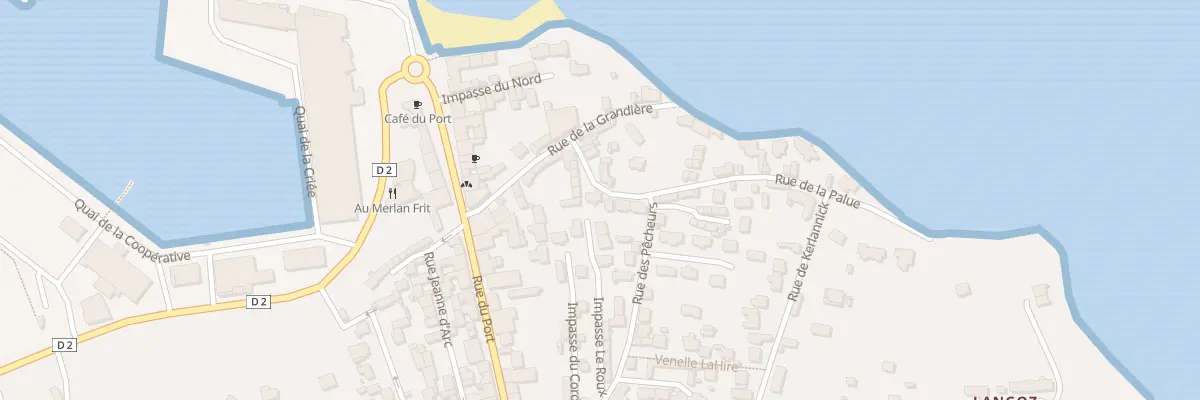 Plan du 10 Rue de la Palue à Loctudy