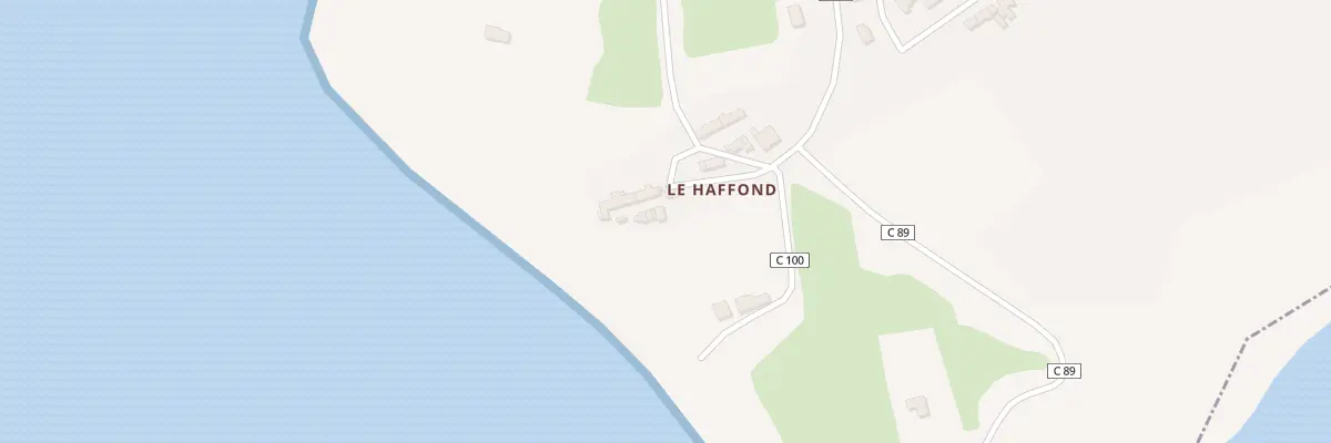 Plan du 34 Rte du Haffond à Combrit