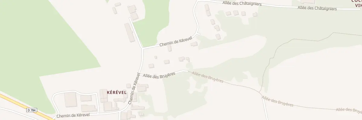Plan du 5 All des Bruyeres à Plonéis