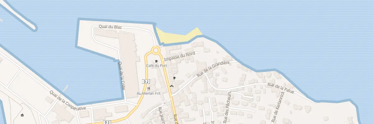 Plan du 6 Imp du Nord à Loctudy