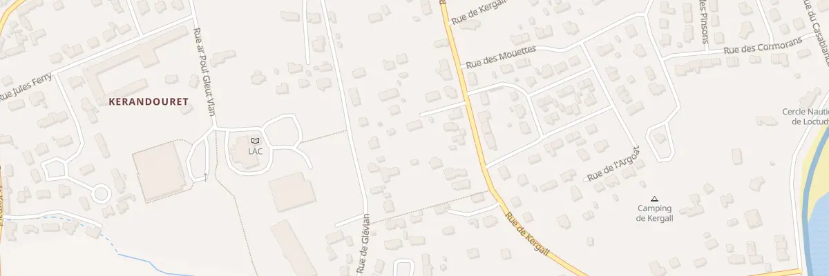 Plan du 26 Rue de Kergall à Loctudy