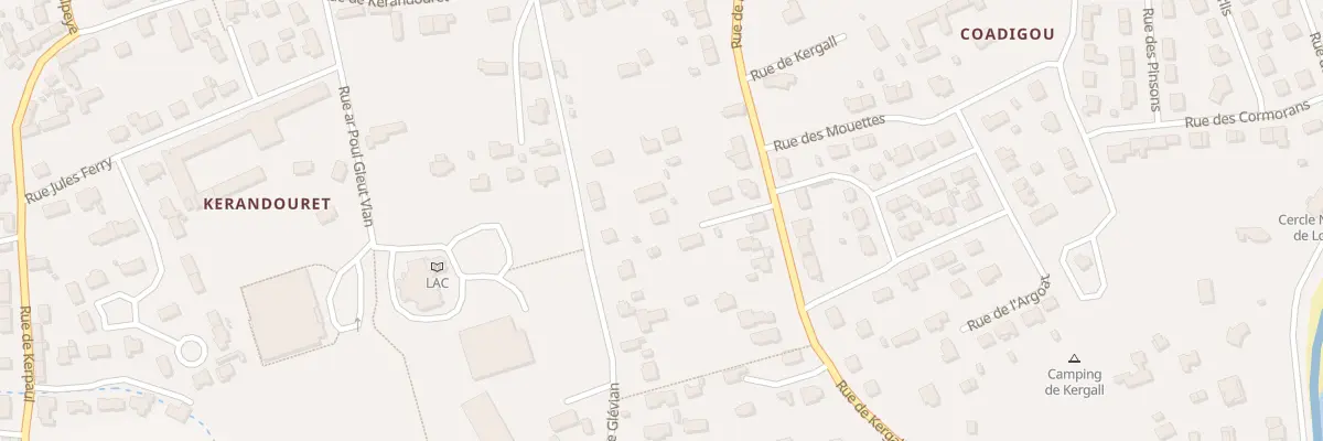 Plan du 24B Rue de Kergall à Loctudy