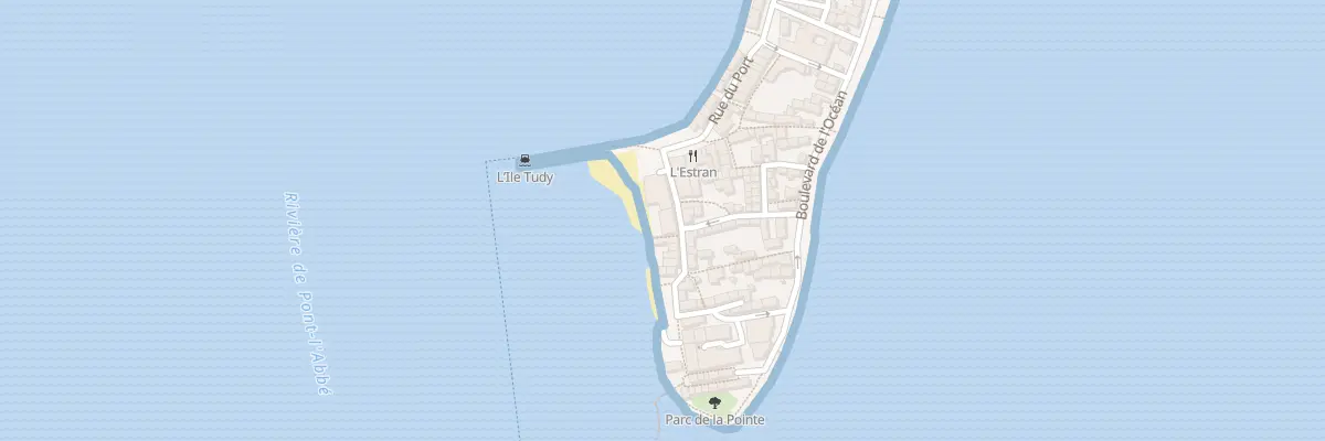Plan du 2Q Rue de la République à Île-Tudy