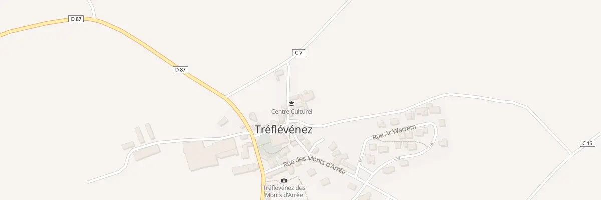 Plan du 4 Rue du Minihi à Tréflévénez