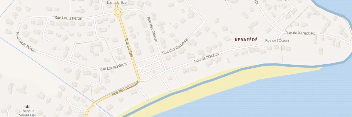 Plan du 4 Rue des Embruns à Loctudy