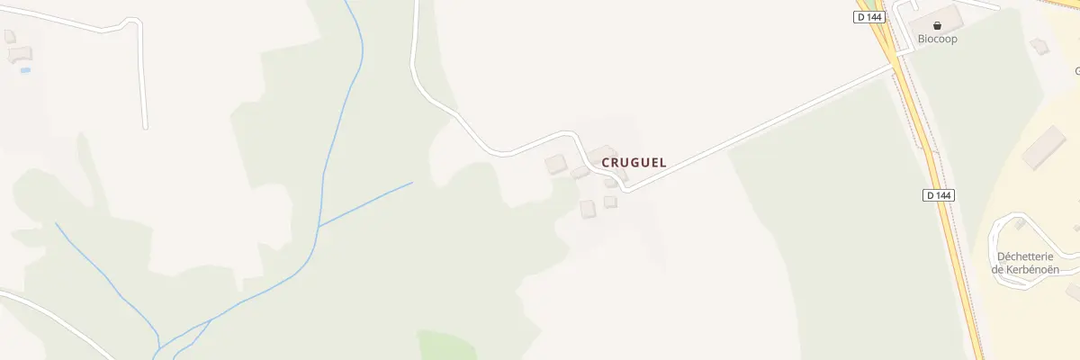 Plan du 5795F Cruguel à Combrit