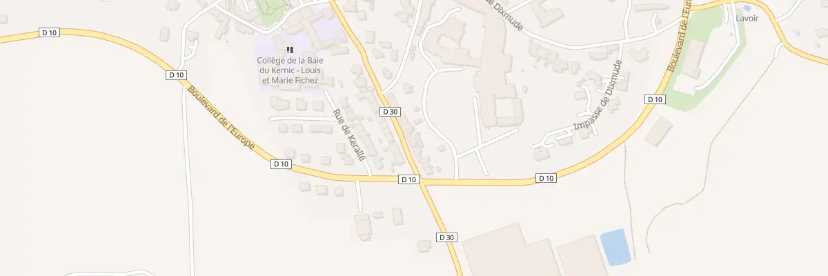 Plan du 37 Rue de la République à Plouescat