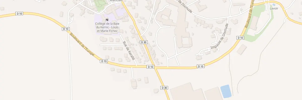 Plan du 35 Rue de la République à Plouescat
