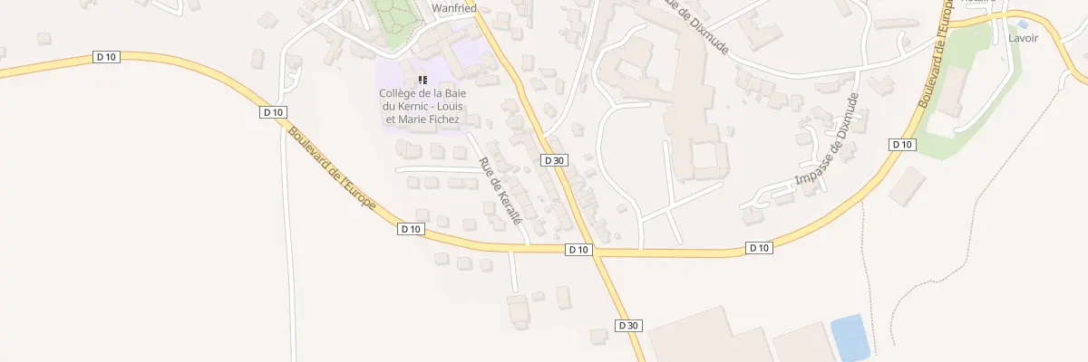 Plan du 18 Rue de la République à Plouescat