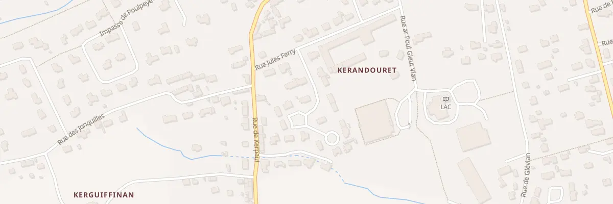 Plan du 17 Res de Kerandouret à Loctudy