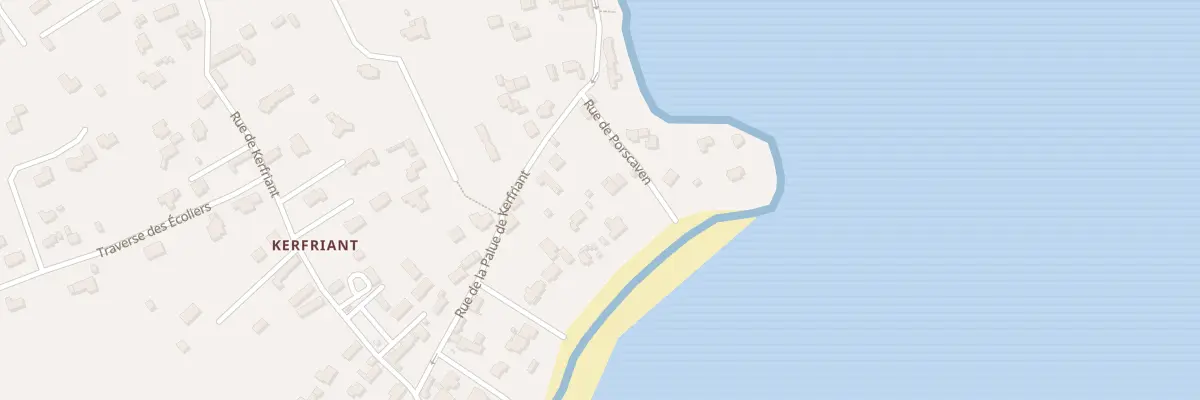 Plan du 5 Rue de la Palue de Kerfriant à Loctudy