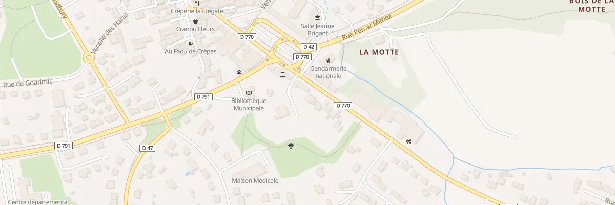 Plan du 25 Pl aux Foires au Faou