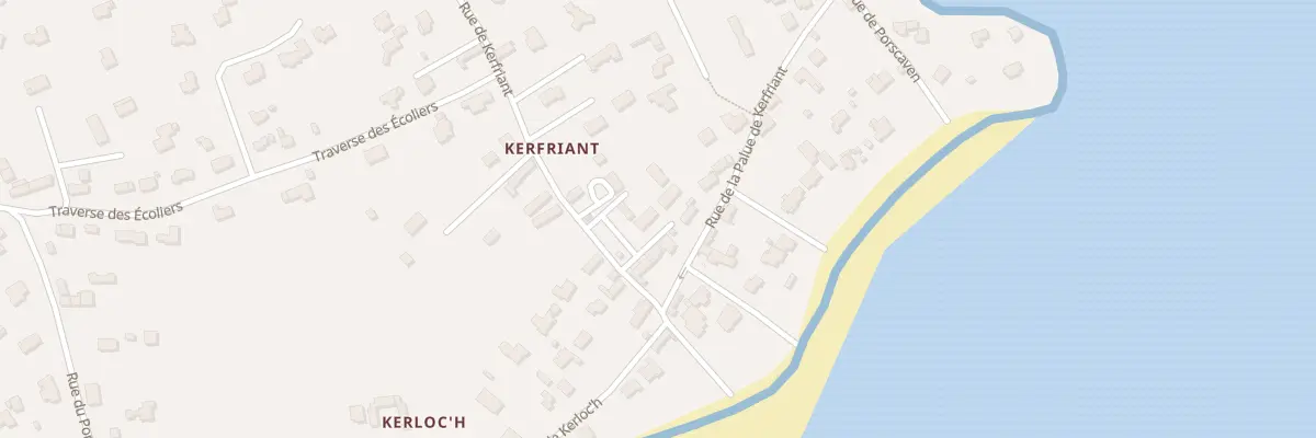 Plan du 43B Rue de Kerfriant à Loctudy