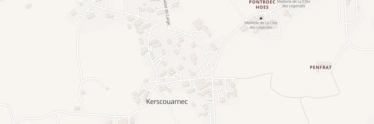 Plan du 131 Kerscouarnec à Plouescat