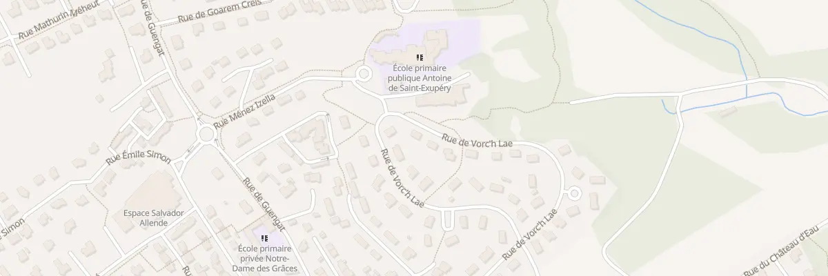 Plan du 37 Rue Vorc’h Lae à Pluguffan