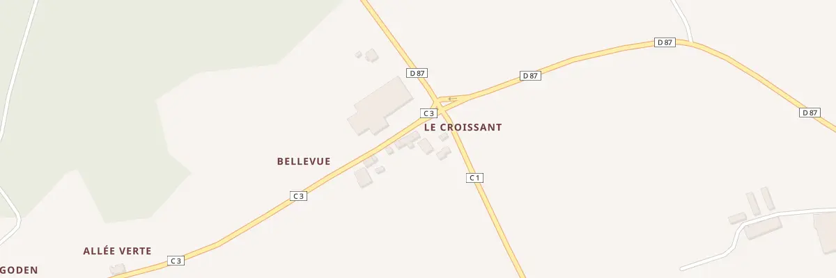 Plan du 171 Bellevue à Tréflévénez