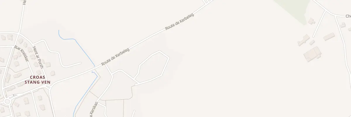 Plan du 18 Rue Jeff Le Penven à Pluguffan