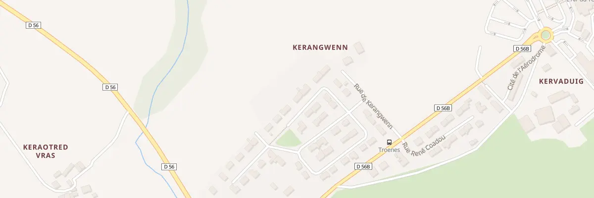 Plan du 12 Imp de Kerangwen à Pluguffan